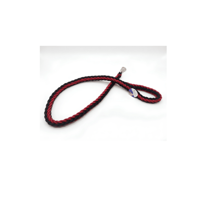 Dog Rope Leash 120 cm Red x Black