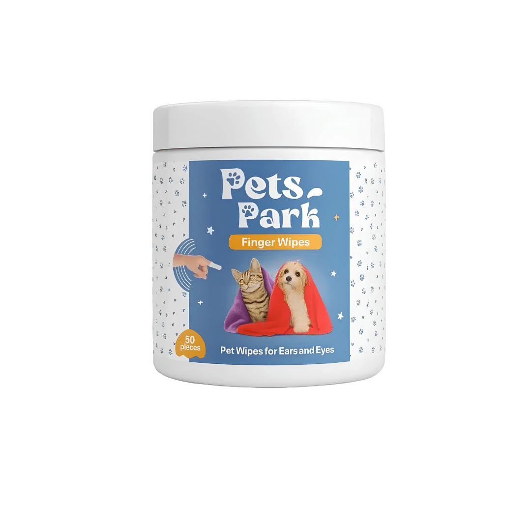 Pets Park Eyes & Ears Finger Wipes 25pcs & 50pcs Pets Park Eyes & Ears Finger Wipes 25pcs & 50pcs