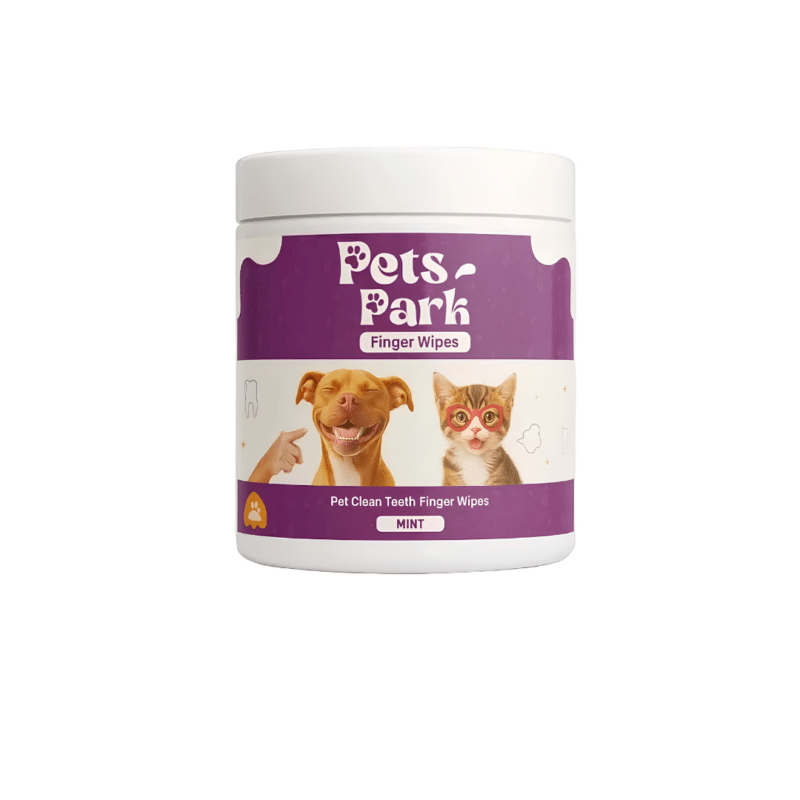 Pets Park Teeth Finger Wipes Mint 25pcs & 50pcs