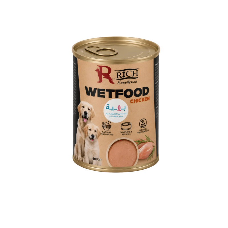 Rich Excellence Dog Wet Food Chicken Can 400gm