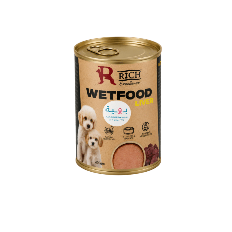 Rich Excellence Dog Wet Food Liver Can 400gm
