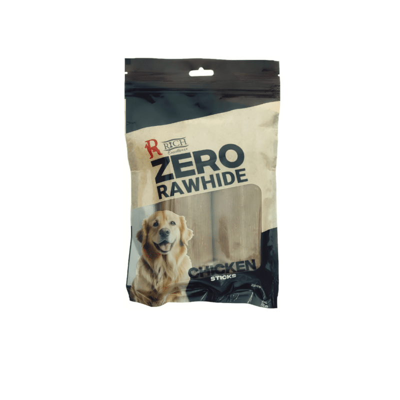 Rich Excellence ZERO RAWHIDE Chicken Large Sticks 2pcs