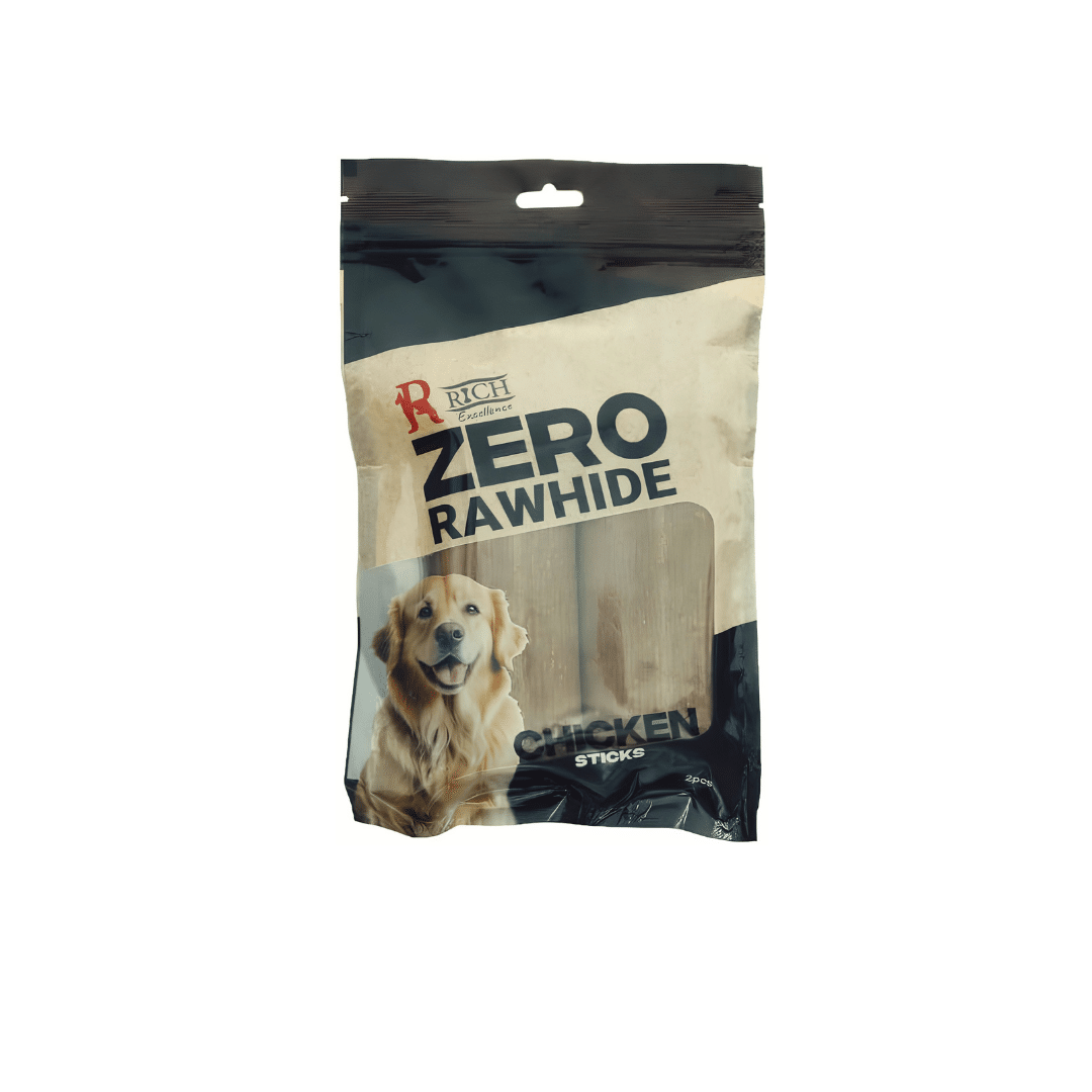 Rich Excellence ZERO RAWHIDE Chicken Large Sticks 2pcs Rich Excellence ZERO RAWHIDE Chicken Large Sticks 2pcs