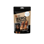 Rich Zero Rawhide Chicken Knotted Bone Large Bone with Wrapped Chicken 2pcs