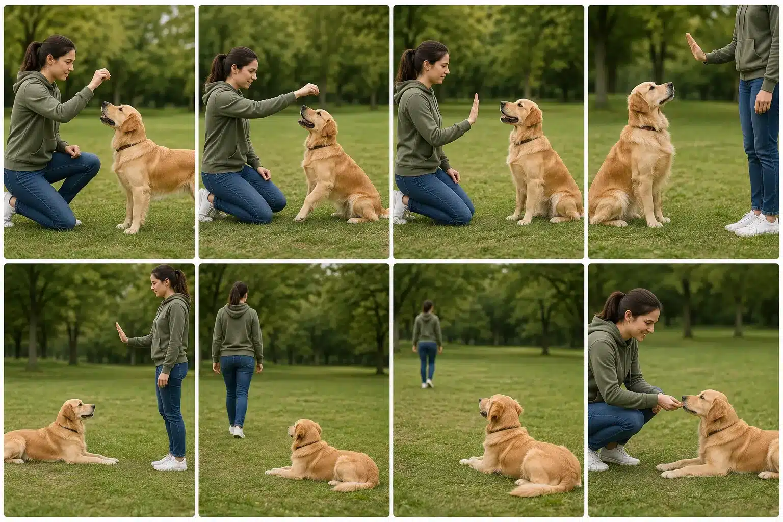 how to teach my dog to sit and stay