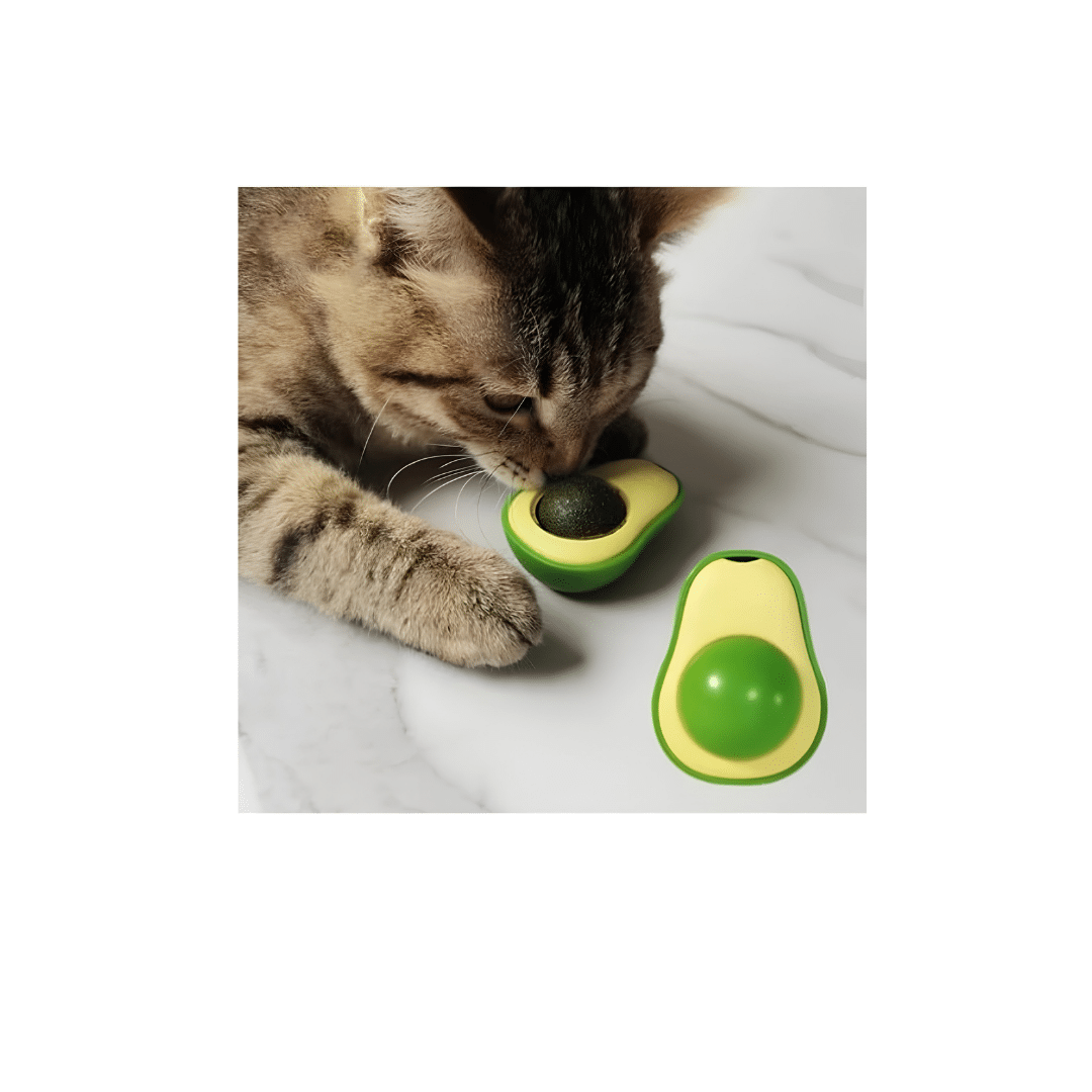 Avocado Cat Ball with Catnip Avocado Cat Ball with Catnip