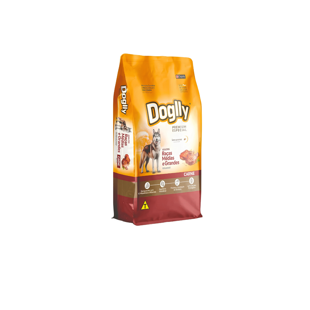 Doglly For Adult Dogs Beef 10.1kg Doglly dry food For Adult Dogs Beef 10.1kg