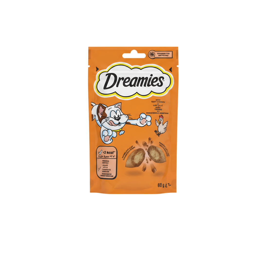 Dreamies Cat Treat Chicken Flavors 60gm Dreamies Cat Treat Chicken Flavors 60gm