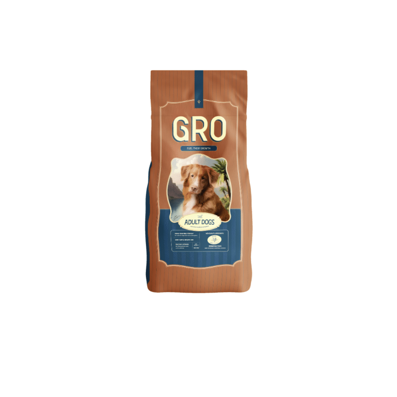 GRO Adult Dogs Dry Food For Medium & Large Breeds With Chicken 20kg