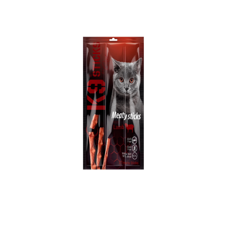 K9 Meaty Sticks For Cats With Lamb 3 Sticks