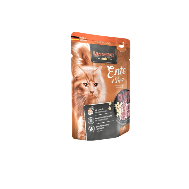 Leonardo Wet Food With Duck & Cheese 85gm