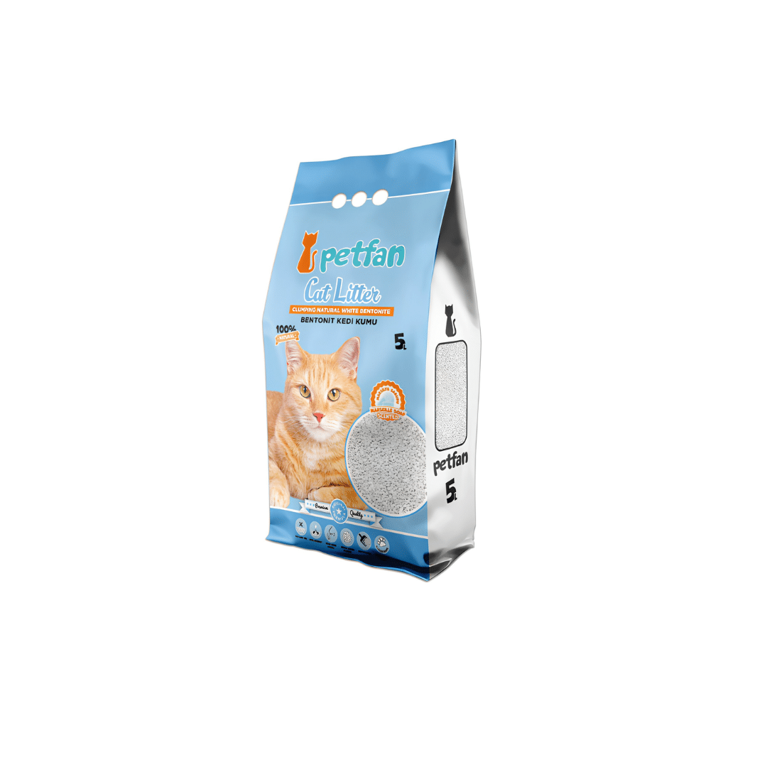 PETFAN Clumping Cat Litter Marseille Soap 5L PETFAN Clumping Cat Litter Marseille Soap