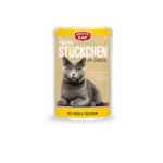 Perfecto Cat Fine Chunks in Sauce Adult Cat Wet Food Pouch With Chicken & Turkey 100gm