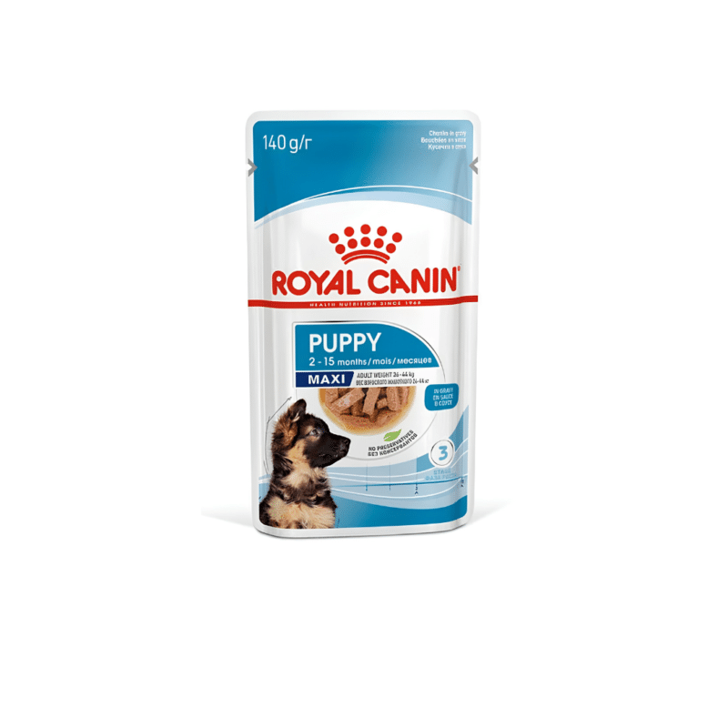 Royal Canin Maxi Puppy Wet Food Pouch 140gm