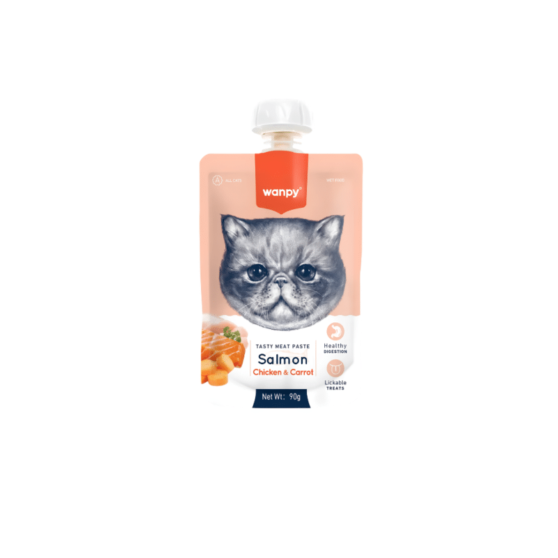 Wanpy Wet Food With Salmon Chicken & Carrot 90gm