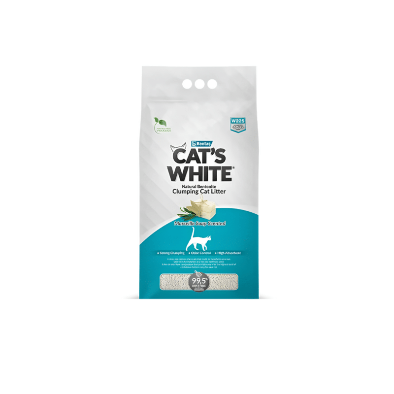 Cat's White Cat Litter - Marseille Soap Scented