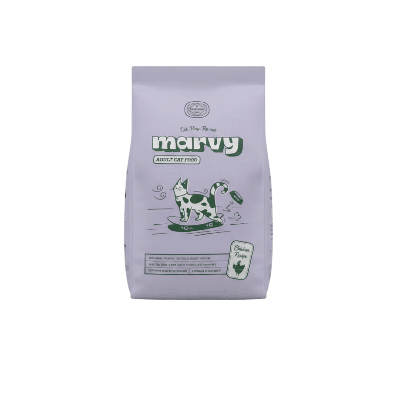 Marvy Dry Food With Chicken For Adult Cats