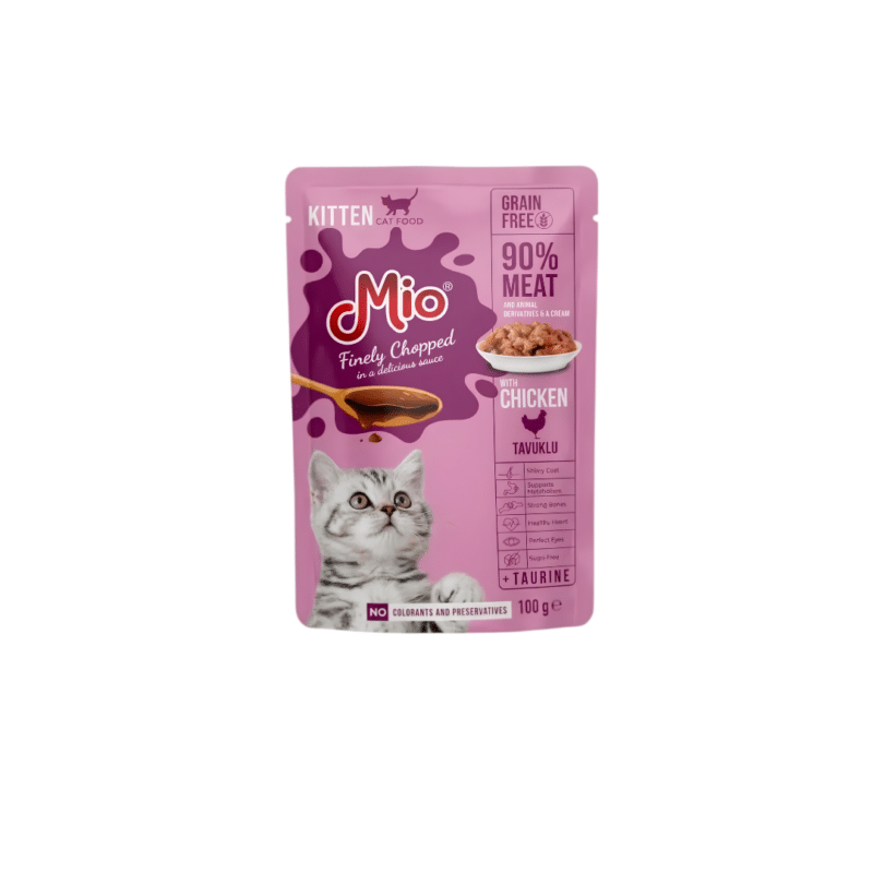 Mio Cat Kitten Wet Food with Chicken 100gm