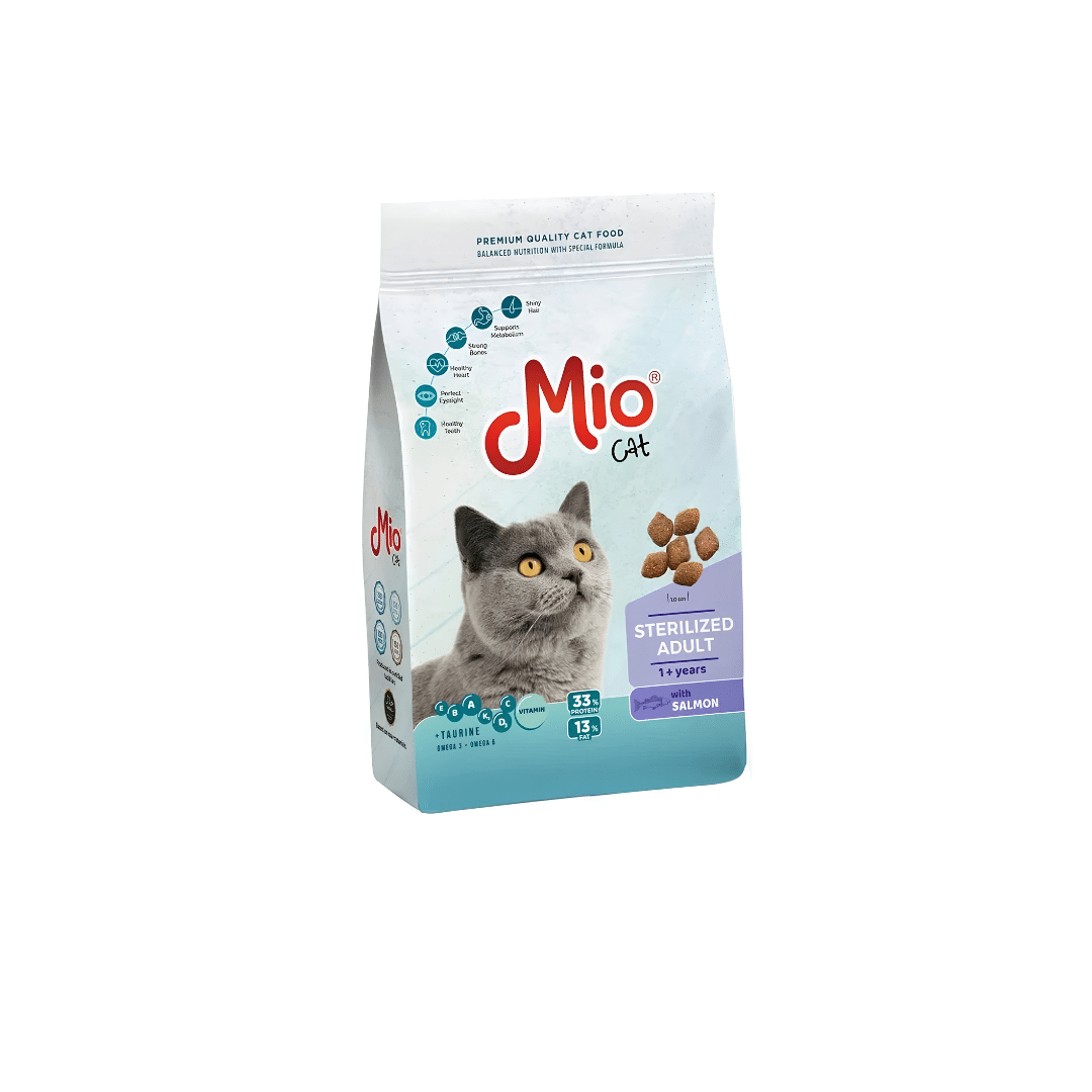 Mio Dry Food With Salmon For Sterilized Cats Mio Dry Food With Salmon For Sterilized Cats