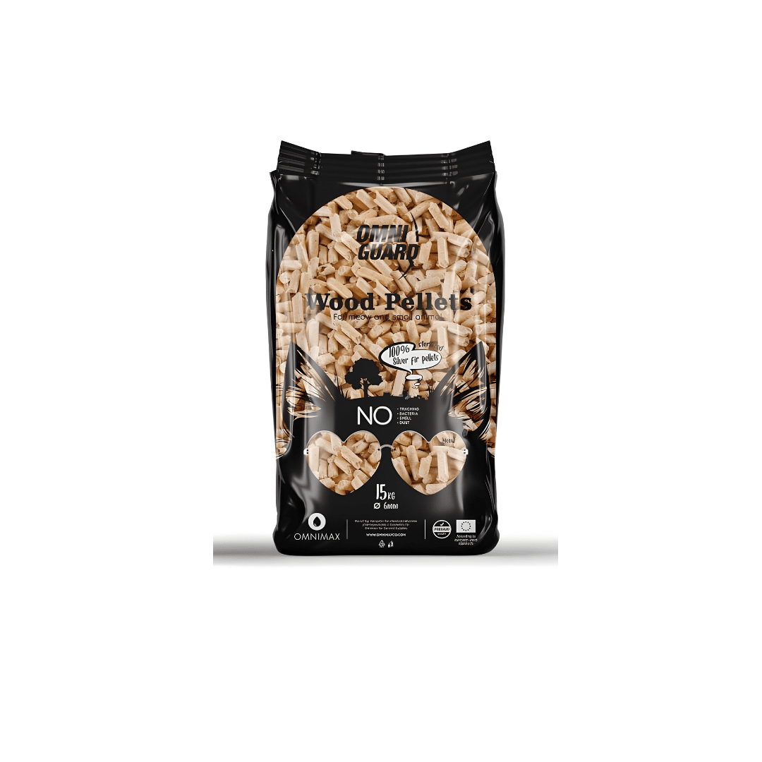 OmniGuard Premium Wood Cat Litter 15l OmniGuard Premium Wood Cat Litter 15l