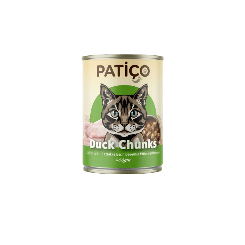 PATICO Adult Cat Wet Food with Duck Chunks 400gm